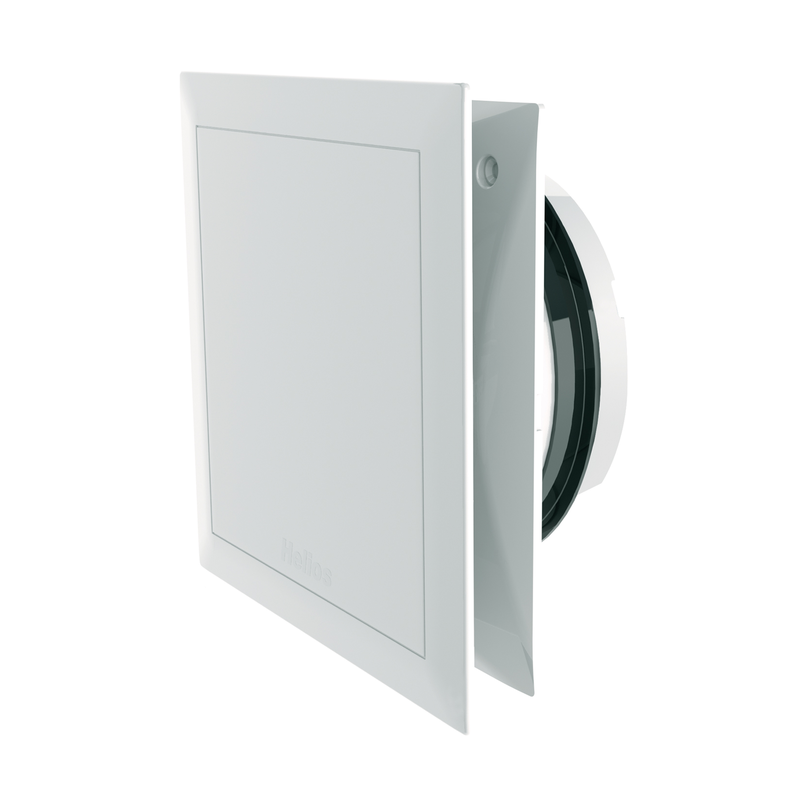 Bouche de ventilation murale & plafond carrée mate