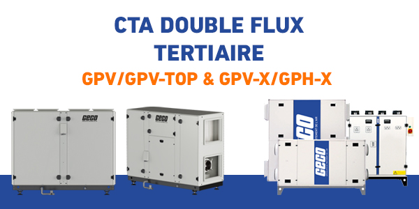 CTA double flux pour salle de sport
